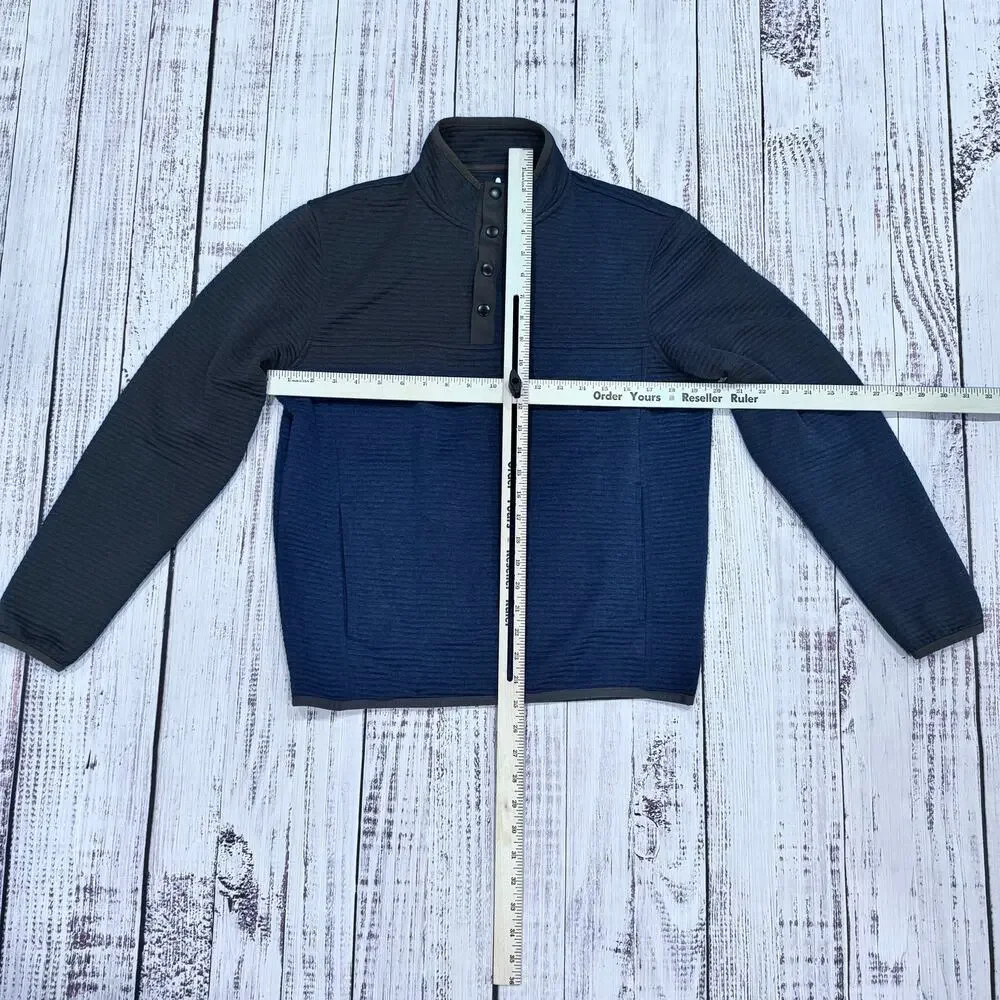 johnnie-O Halpert Quarter-Snap Fleece Pullover Men S Wake Gray Golf Prep